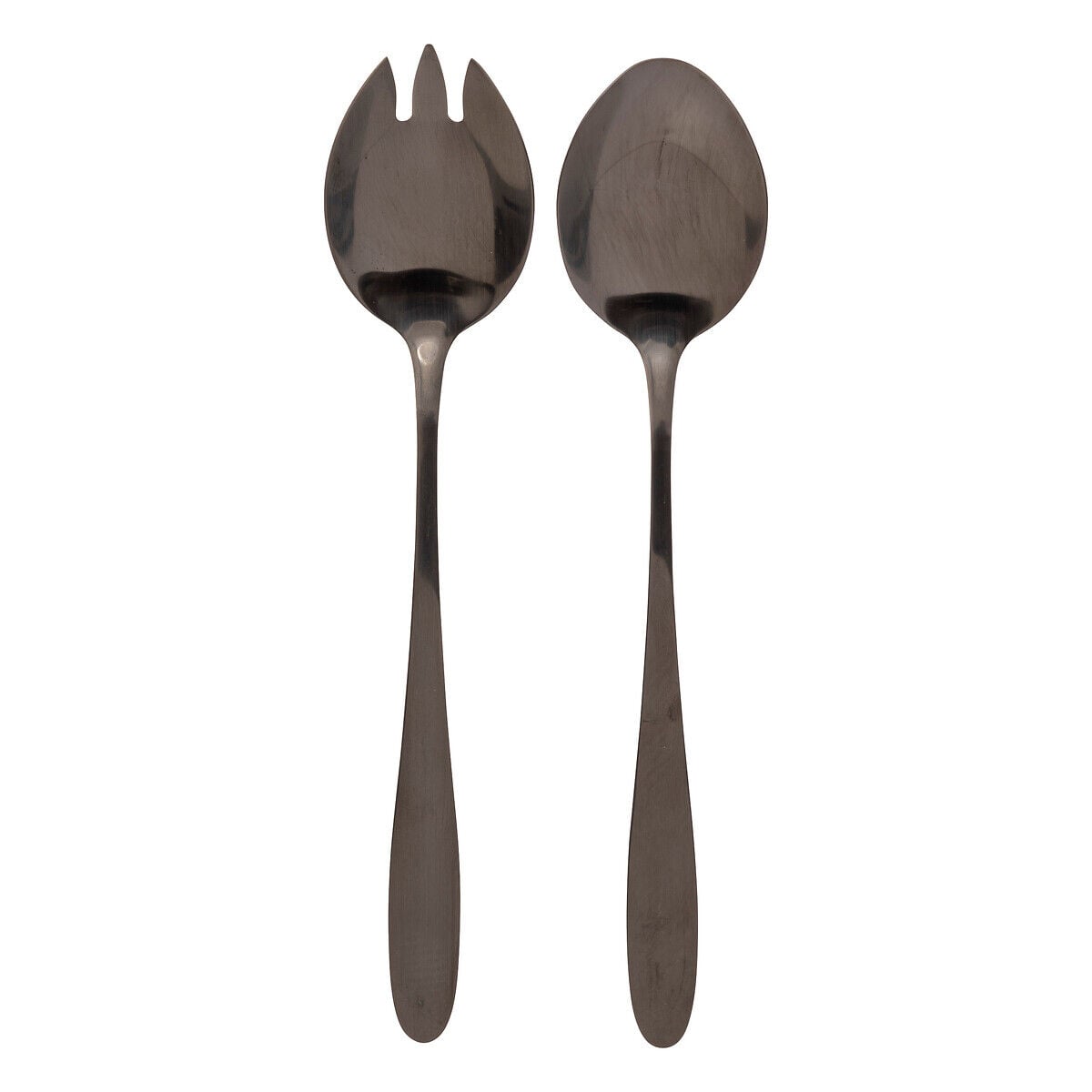 Set of 2 salad servers SHADOW, , large