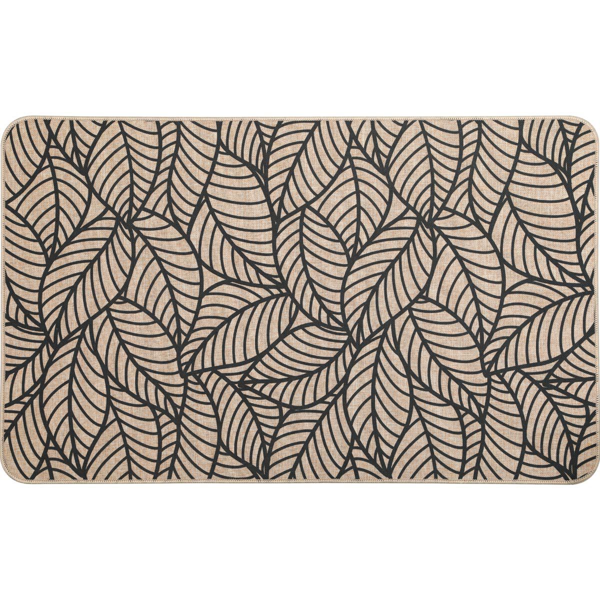 Tapete impermeável JUNGLE bege 50x80cm, , large