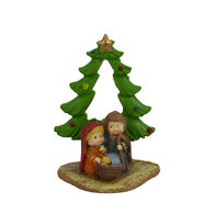 Pesebre Infantil Con Árbol 8x3.5x6.5cm