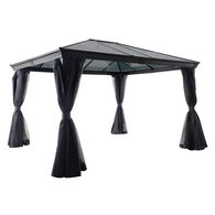 P&eacute;rgula Belize Cinza Graphite 3x3,6M