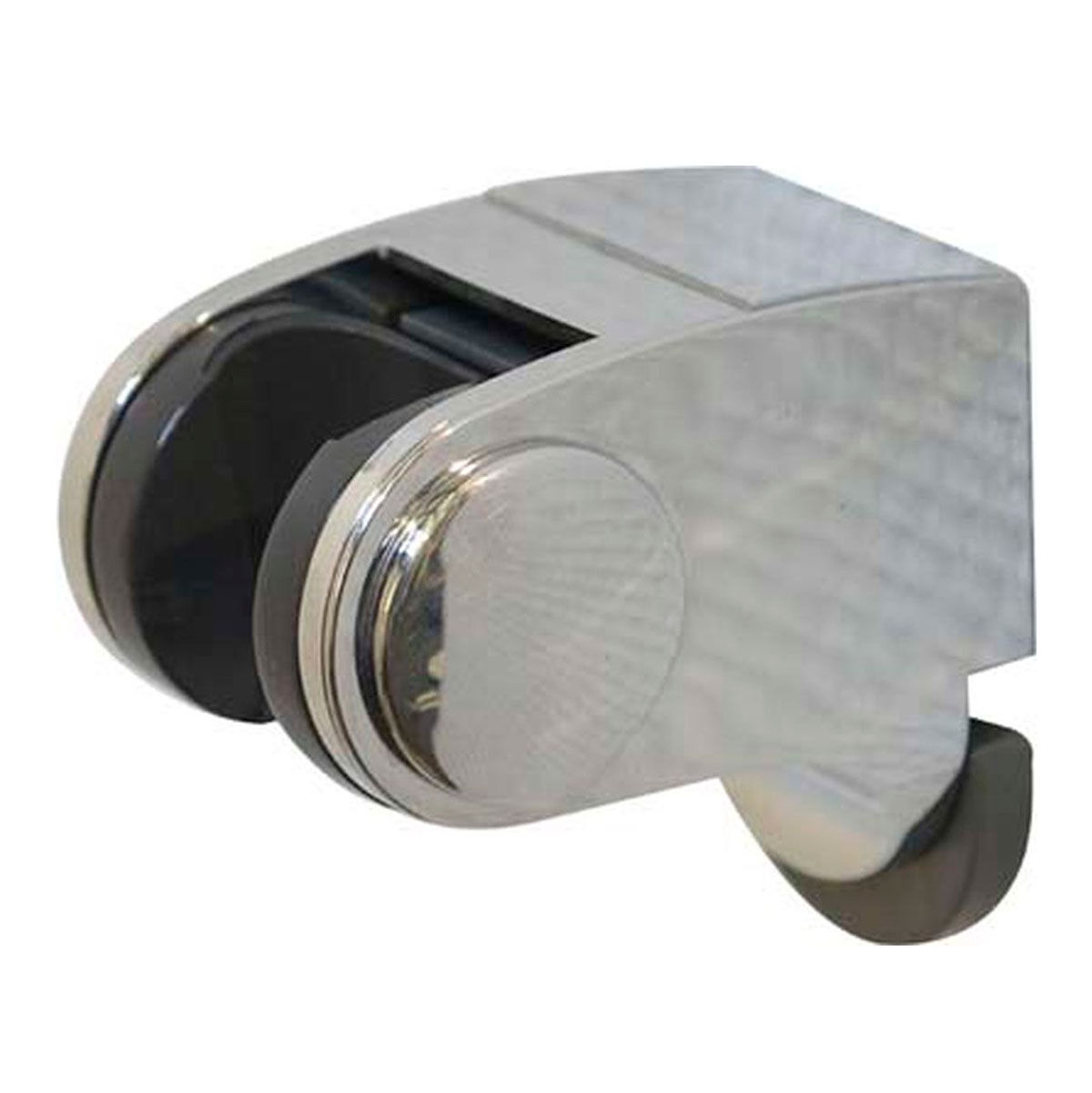 Suporte para chuveiro regulável cromado, , large