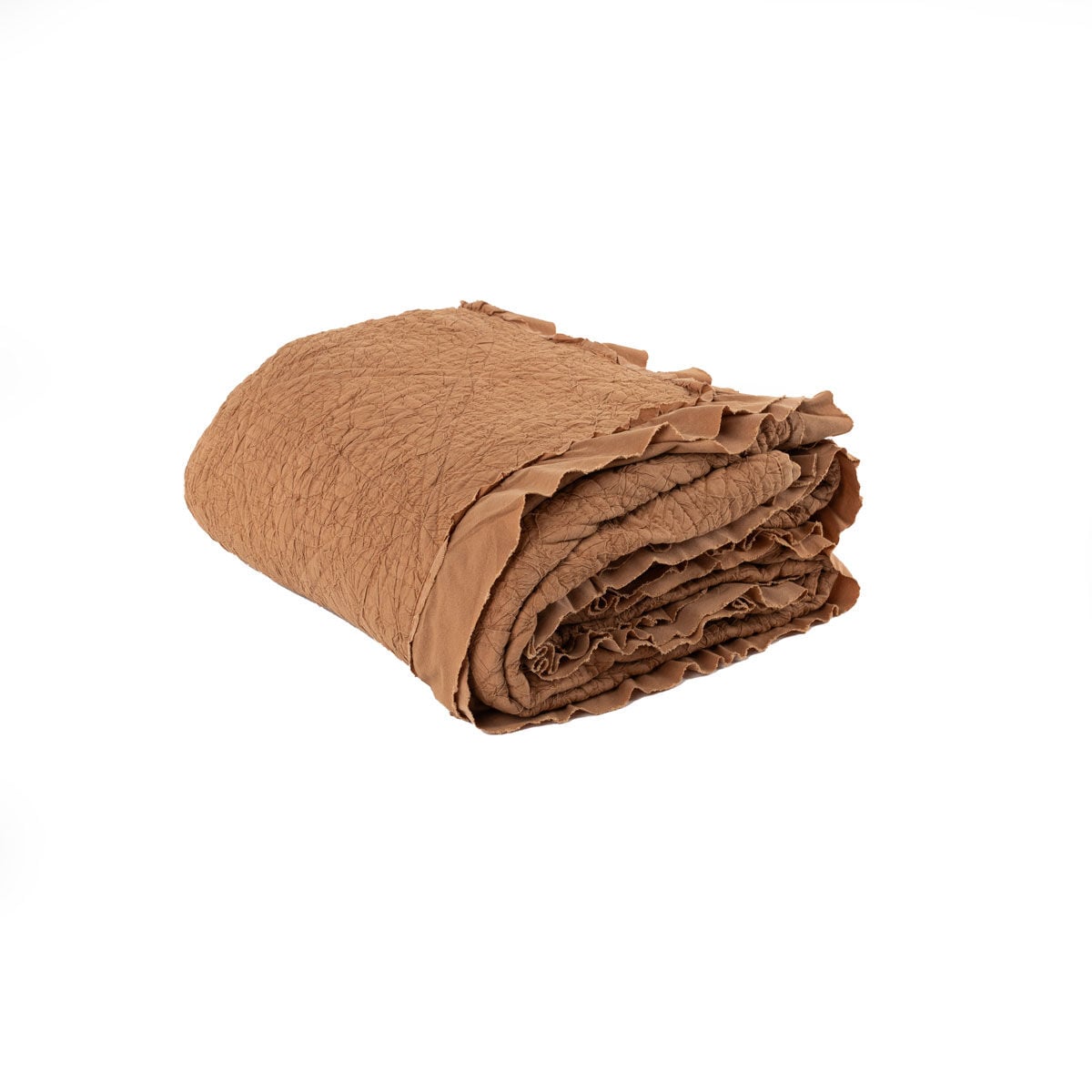 Quilt ZINNIA brown, , large