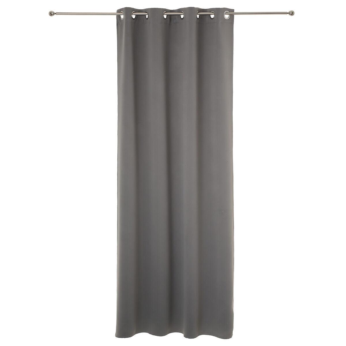 Conjunto de 2 cortinas blackout cinza 135x240cm, , large