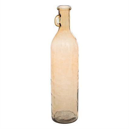 Jarra YANA rosa claro de vidro reciclado 75cm, , large