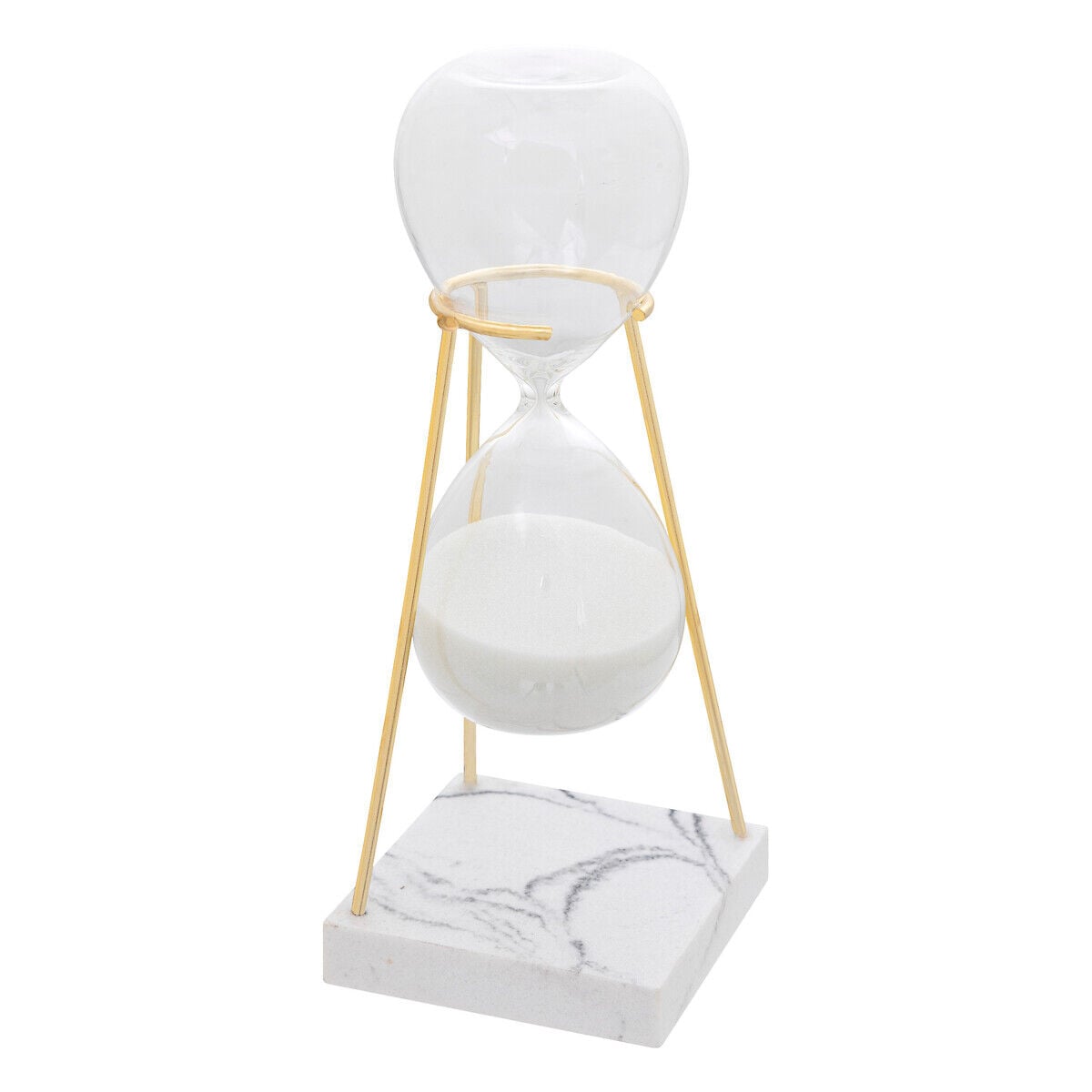Ampulheta decorativa OLEN em vidro 21cm, , large