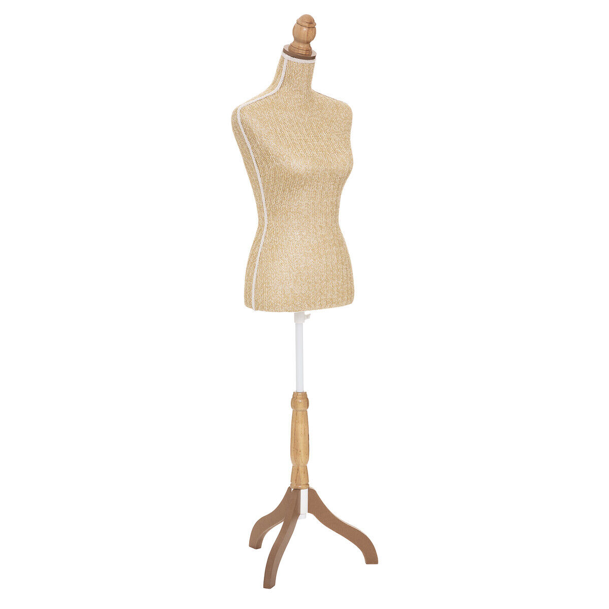 Manequim CARMEN dourado 160x22,5x36cm, , large