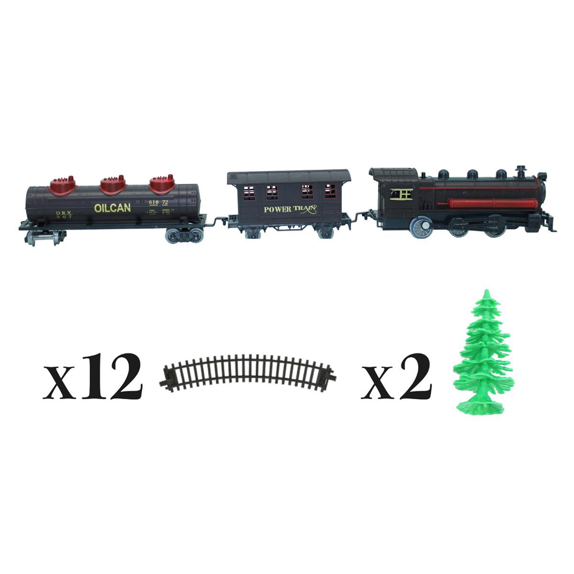 Tren Musical Decorativo 17 Piezas, , large