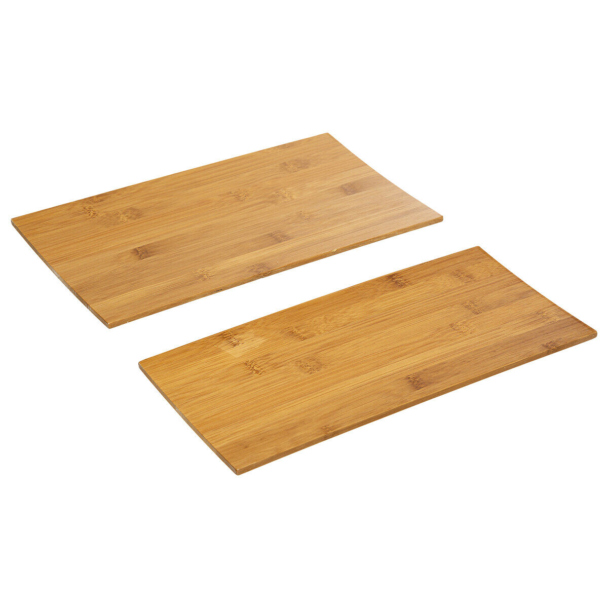 Organizador para escritório em bambu e metal preto, , large