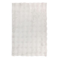 Alfombra de pelo ZEPHY blanco 60x90cm