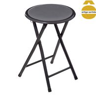 Banco Dobr&aacute;vel Cinza em Metal