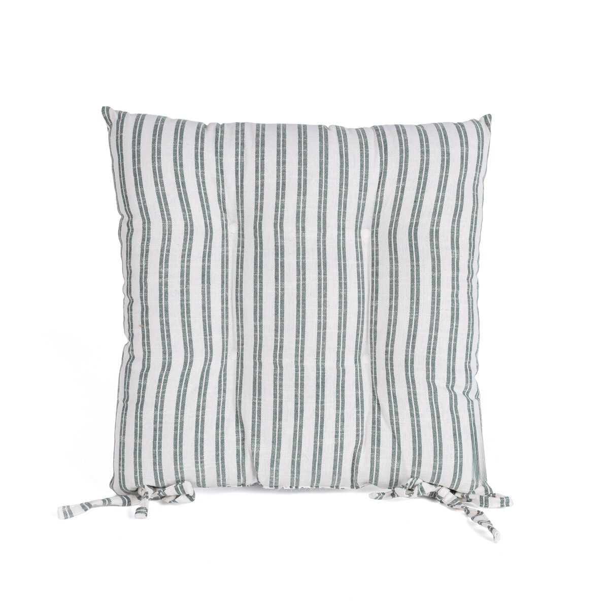 Coxim SLUB STRIPES verde 40x40cm, , large