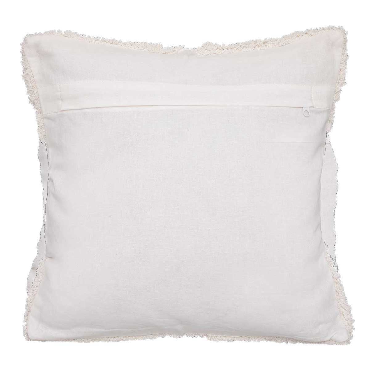 Capa para almofada TUFT marfim 40x40cm, , large