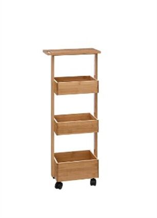 Móvel wc com 3 níveis de bambu, , large