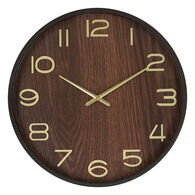 Reloj de pared de mdf y vidrio IVANA 38cm