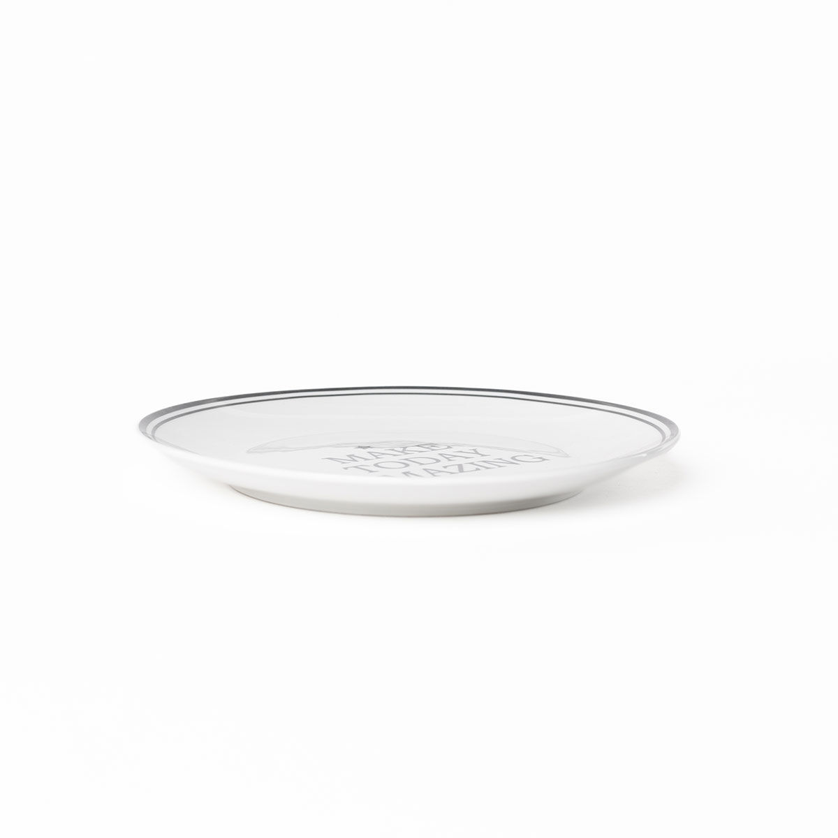 Prato Raso Hapy III Em Porcelana 27cm, , large