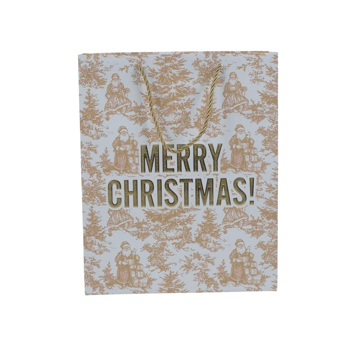 Saco de oferta merry christmas 33x27x12cm, , large