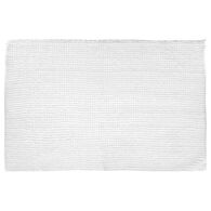 Tapete Wc Chenille Branco 50x80cm