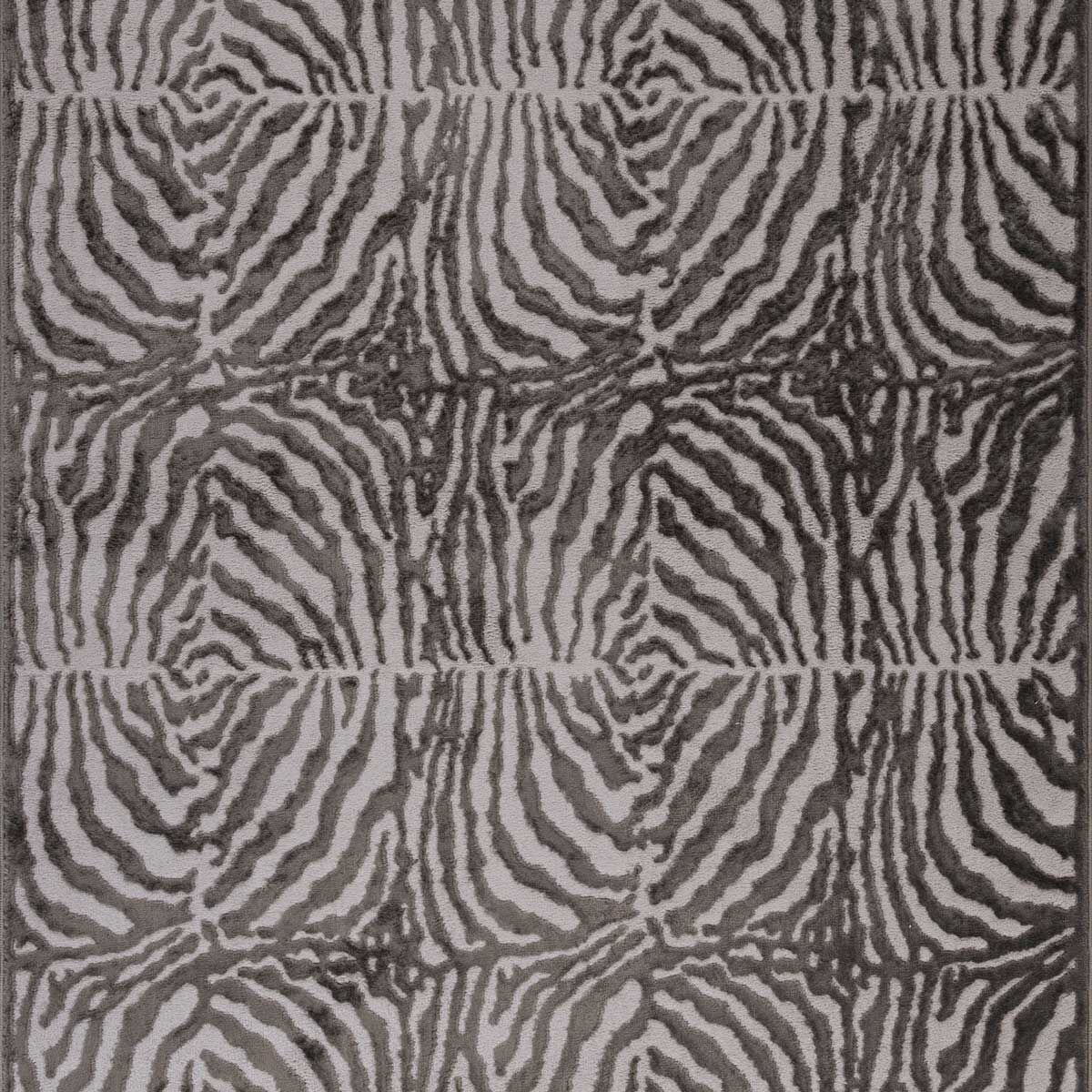 Tapete ZAHA zebra cinza antracite 80x150cm, , large