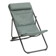 Silla relax JUBBA verde jade y gris grafito