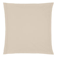 Capa De Almofada Bege Em Algodão Percal 63x63cm