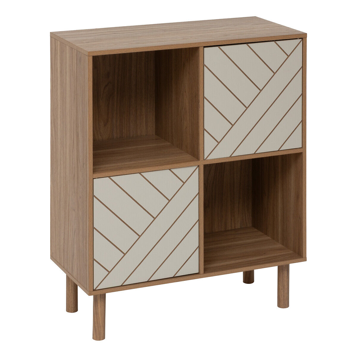 Movel arrumação MIX N MATCH com 4 prateleiras, , large