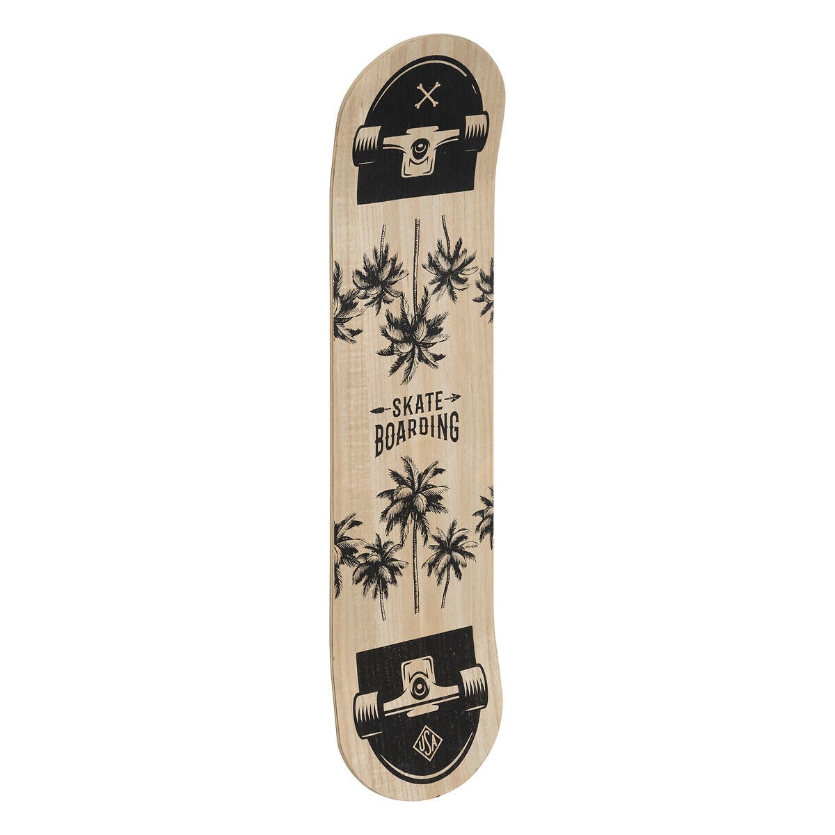 Prancha skate decorativa deven em madeira 80cm, , large