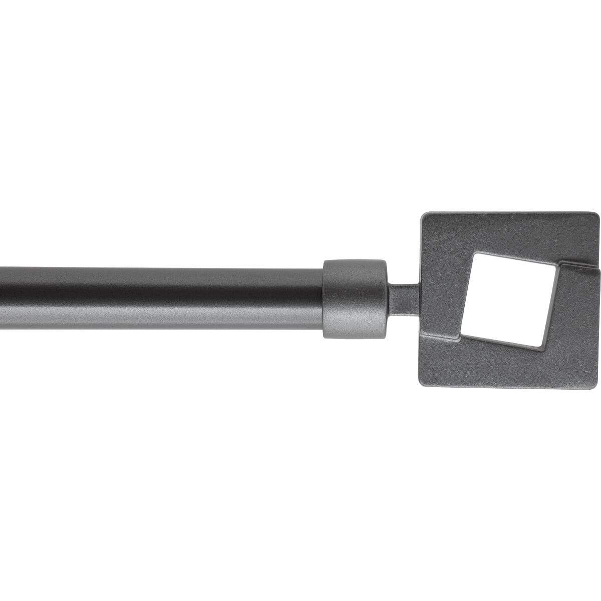 Kit varão extensível MAISON DE FAMILLE cinza 120-210ccm, , large