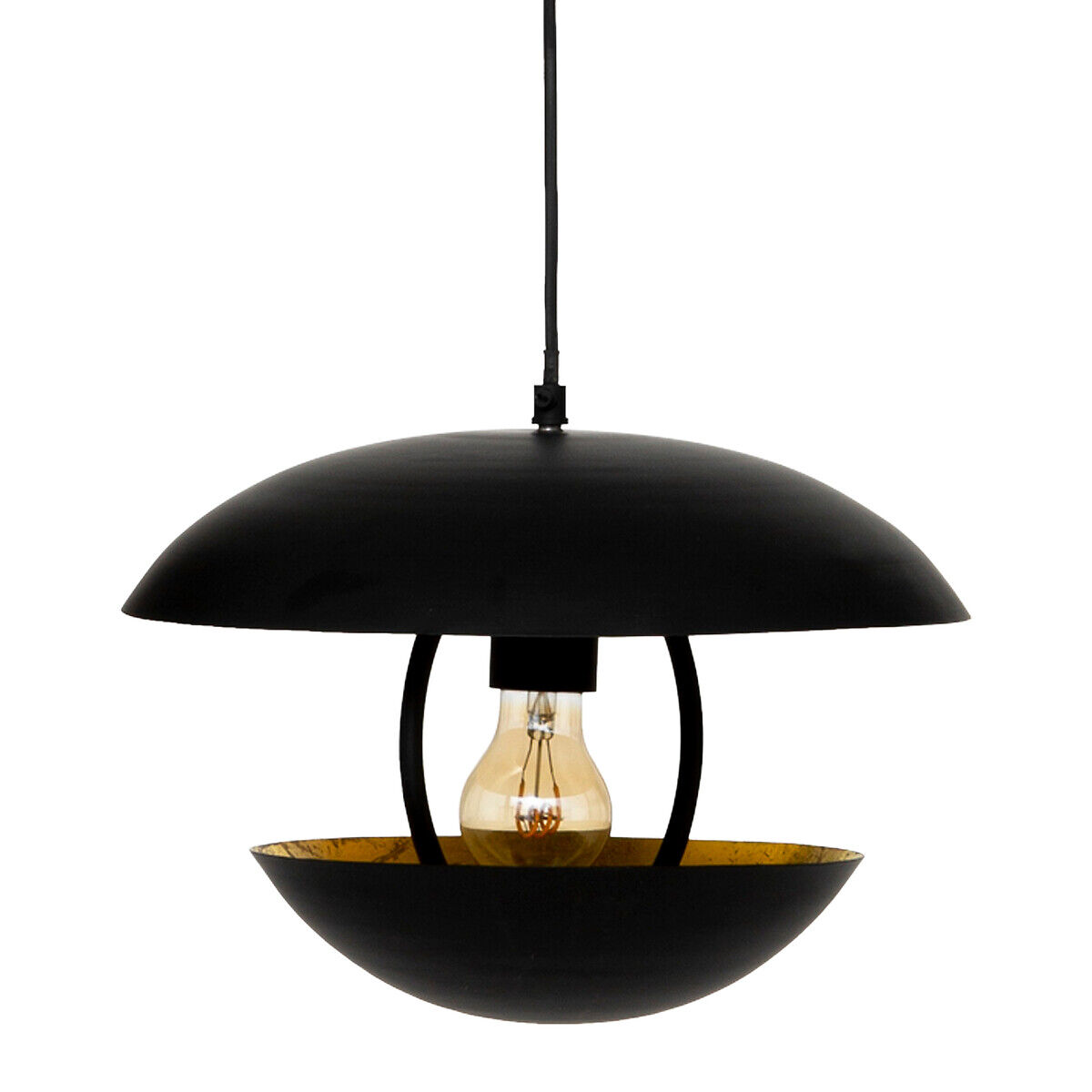 Candeeiro de teto ESTEE preto 33cm, , large