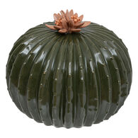 Cato Verde Pan Redondo Decorativo Em Cerâmica