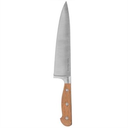 Faca CHEF com cabo de madeira, , large