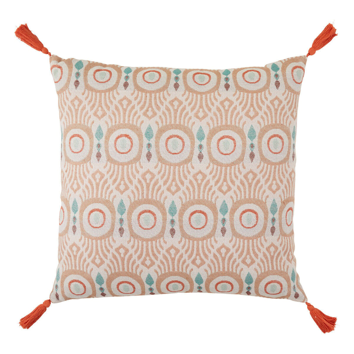 Almofada decorativa IKAT jacquard 50x50cm, , large