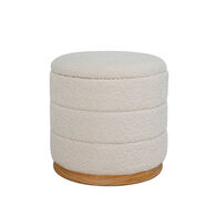 Puf/mesa BATH beige 37x39cm
