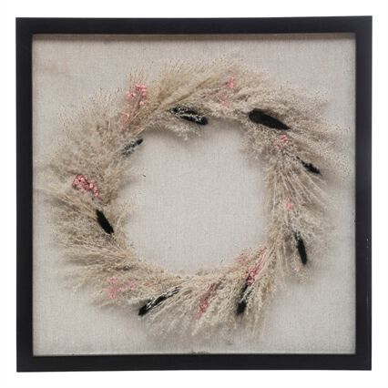 Quadro decorativo NIA com flores secas 55x55cm, , large