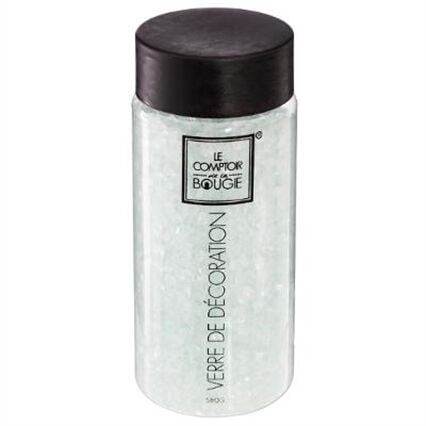 Pepitas de vidro decorativas transparente 580 gr, , large