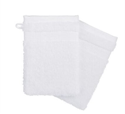 Set of 2 bath mitts PRAIA taupe, , large