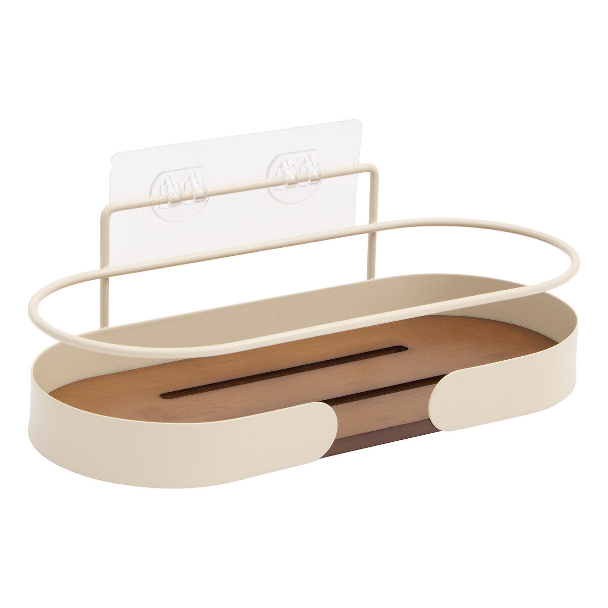 Prateleira wc ARGILEO bege com adesivo , , large