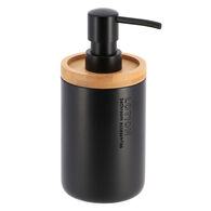 Dispensador para jab&oacute;n l&iacute;quido negro 280 ml