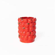 Jarr&oacute;n fresas de cer&aacute;mica 16cm