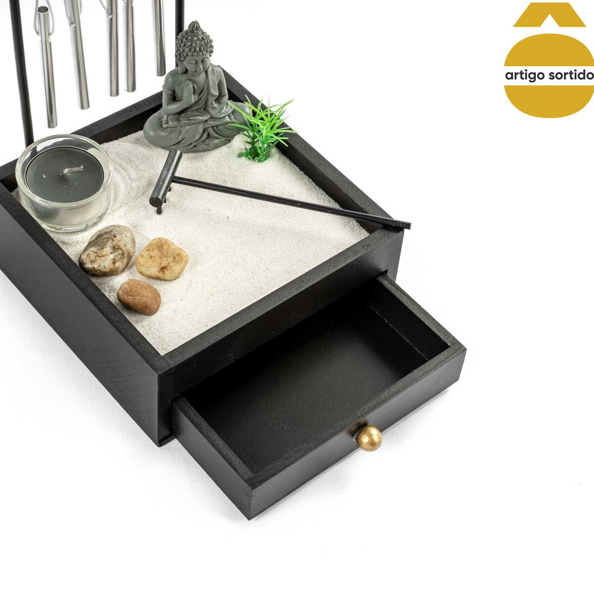 Jardim ZEN em mdf e poliresina, , large