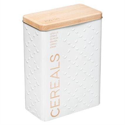 Caixa para cereais em metal 750g, , large