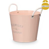 Maceta de metal 23cm