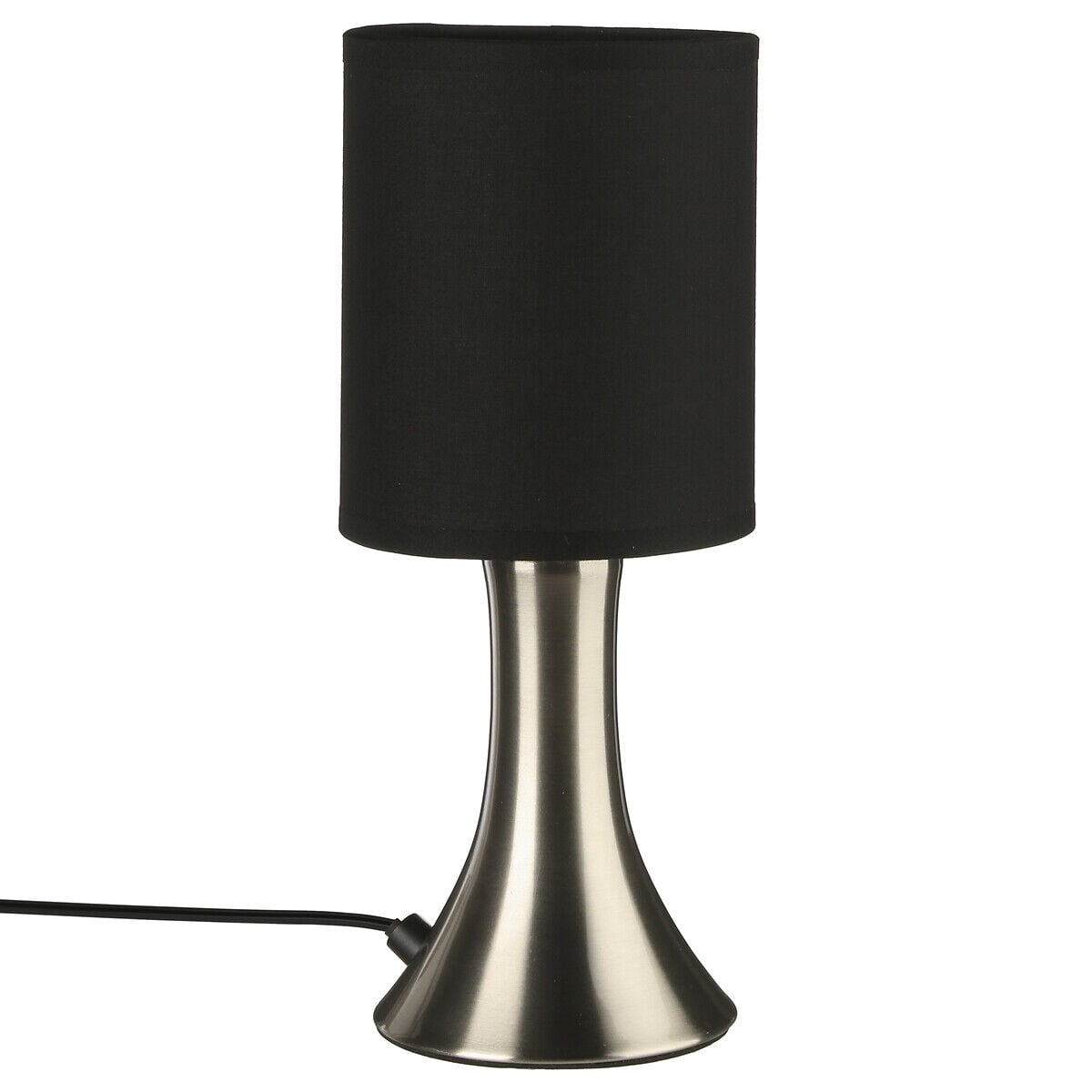 Candeeiro TOGA preto em metal 28cm, , large