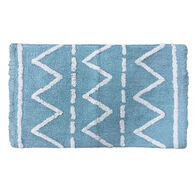 Tapete Paty Verde E Branco 120x160cm