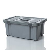 Caja de almacenaje EUROPA gris 40l