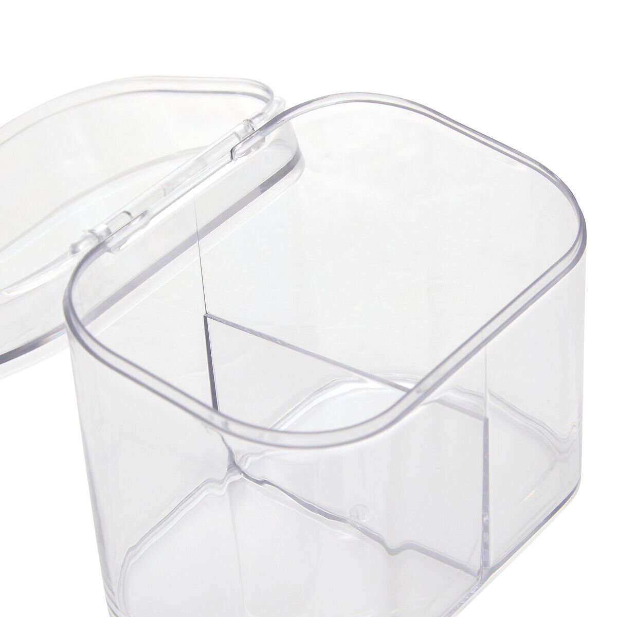Organizador com 4 compartimentos transparente, , large