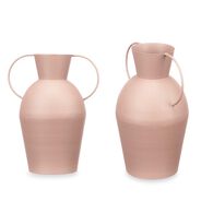 Jarrón Forma Lechera Marrón Claro