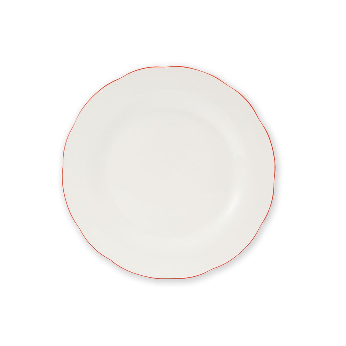 Prato com borda vermelha 26cm, , large