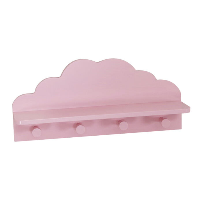 Cabide NUVEM rosa 22x12x48cm, , large