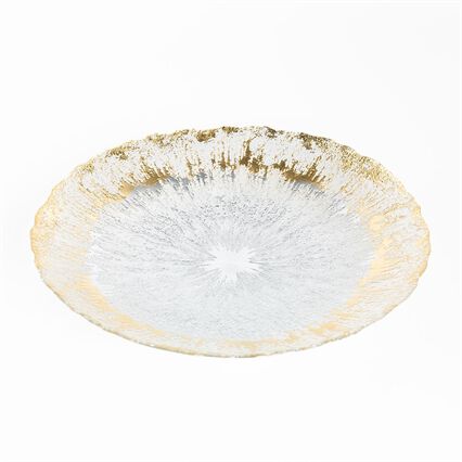 Centro de mesa em vidro 41cm, , large