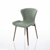 Silla ELVA de tejido verde